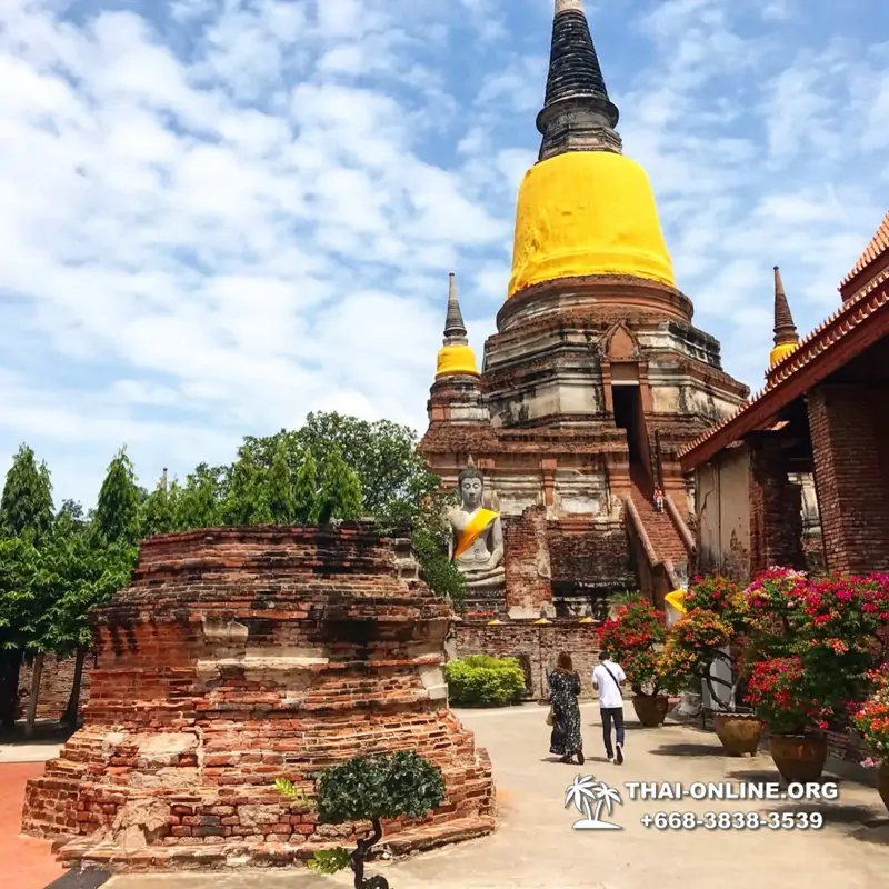 Вечерняя Аюттайя экскурсия из Паттайи в Таиланде - фото 50