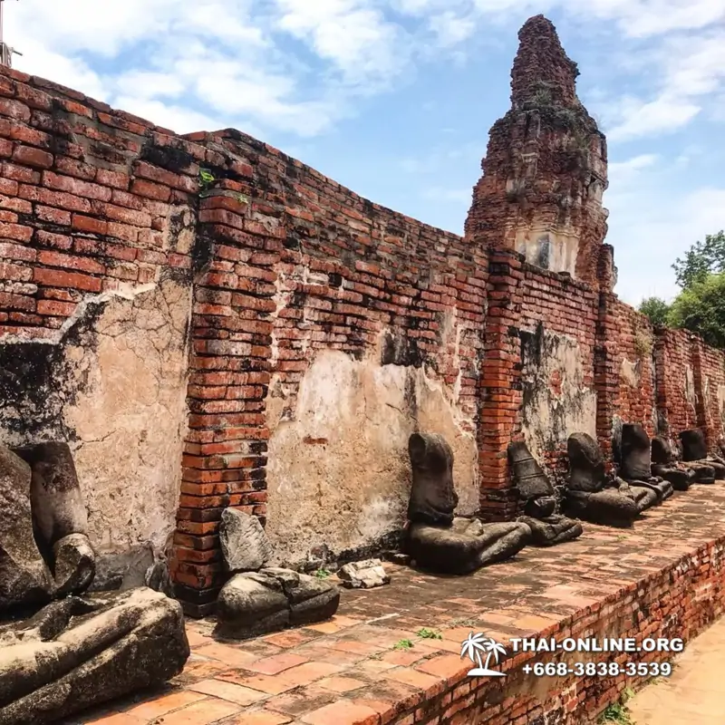 Вечерняя Аюттайя экскурсия из Паттайи в Таиланде - фото 19