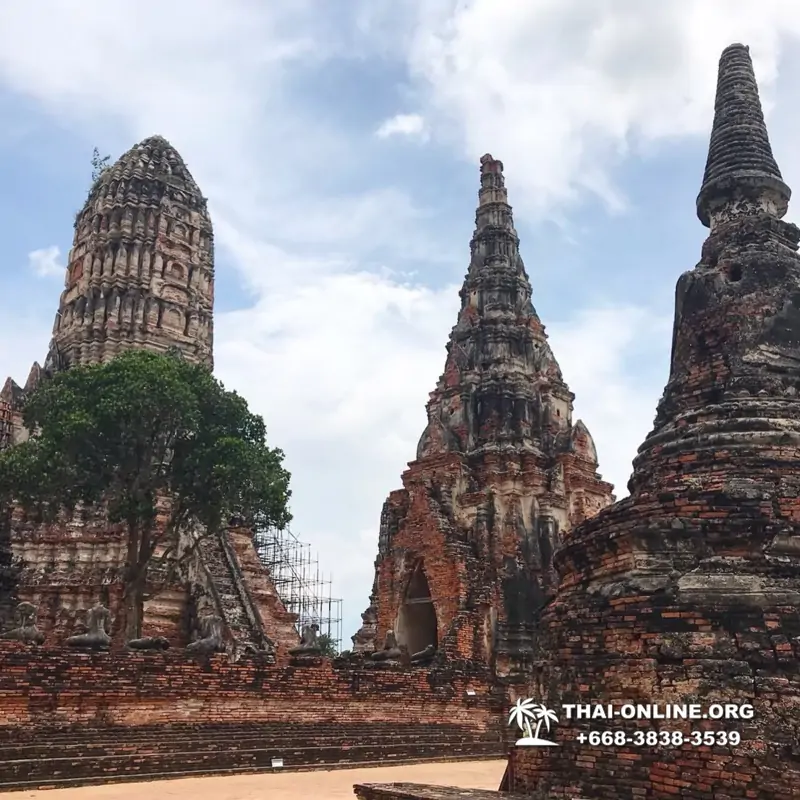 Вечерняя Аюттайя экскурсия из Паттайи в Таиланде - фото 73