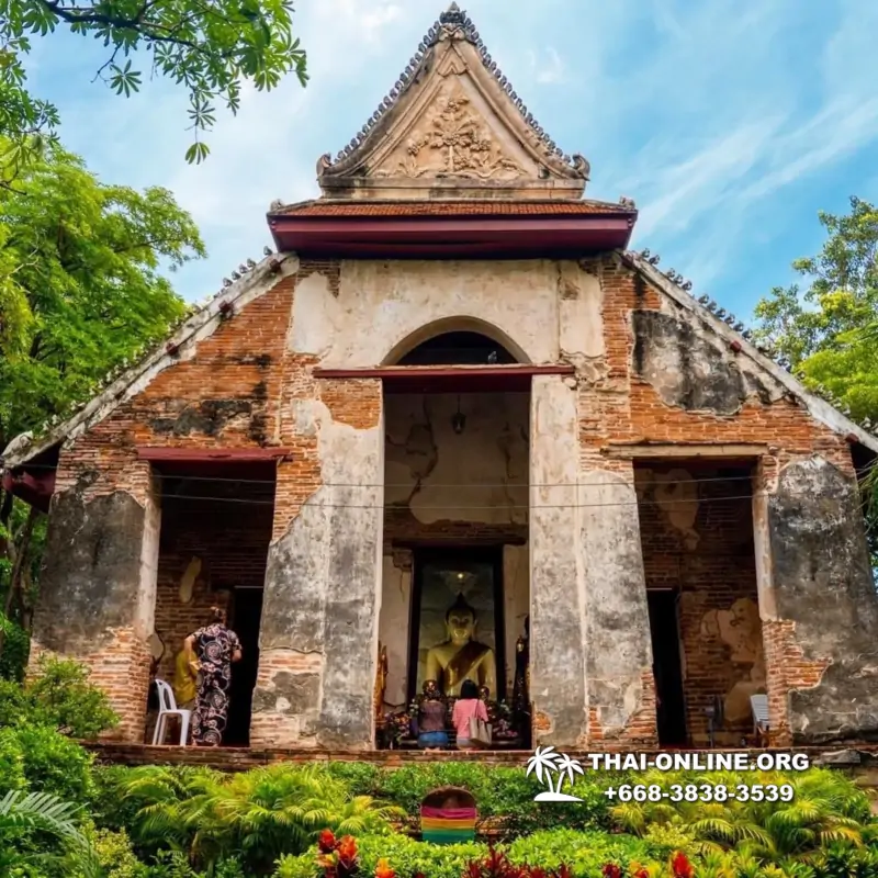 Вечерняя Аюттайя экскурсия из Паттайи в Таиланде - фото 190