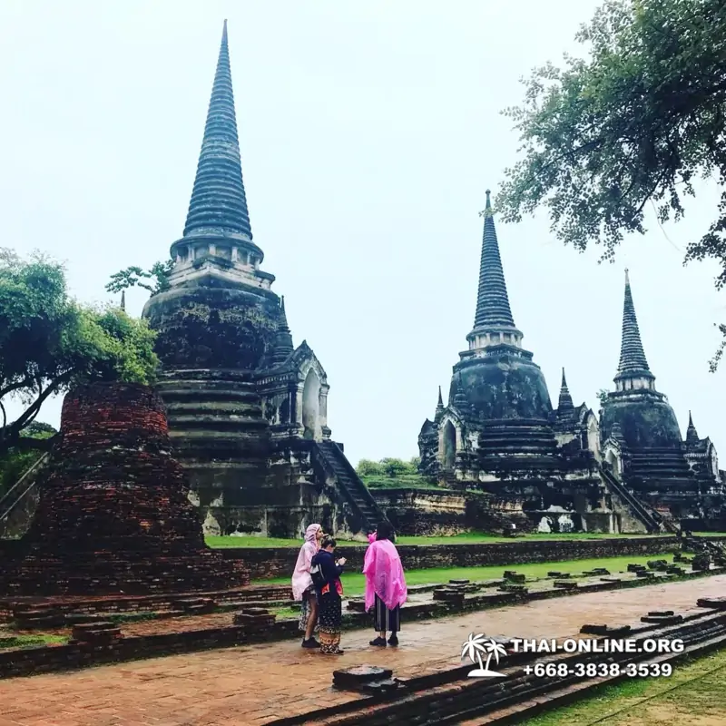 Вечерняя Аюттайя экскурсия из Паттайи в Таиланде - фото 75