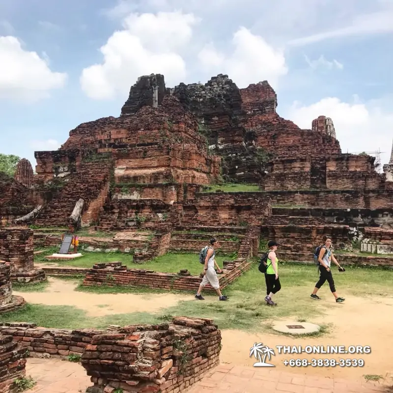 Вечерняя Аюттайя экскурсия из Паттайи в Таиланде - фото 55