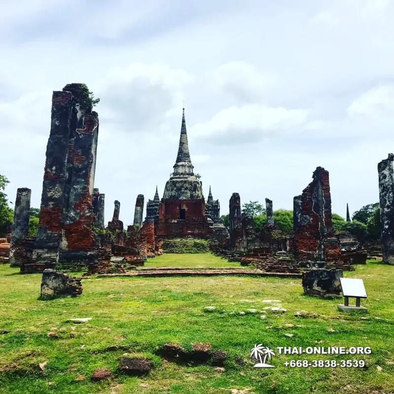 Вечерняя Аюттайя экскурсия из Паттайи в Таиланде - фото 65