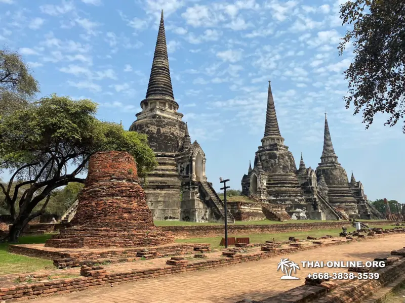 Вечерняя Аюттайя экскурсия из Паттайи в Таиланде - фото 56