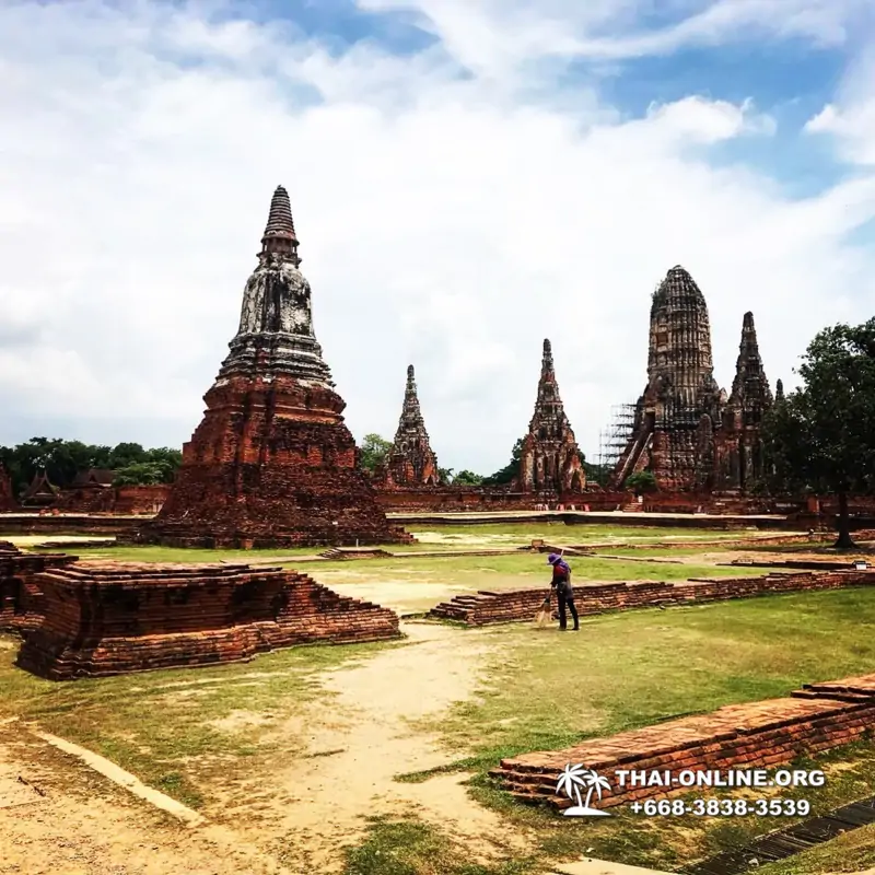 Вечерняя Аюттайя экскурсия из Паттайи в Таиланде - фото 67