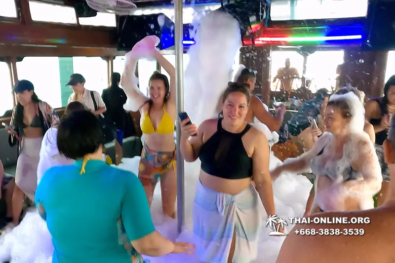 Party Island морская экскурсия по островам Ко Пхай и Ко Сак в Паттайе Тайланде фотография 95