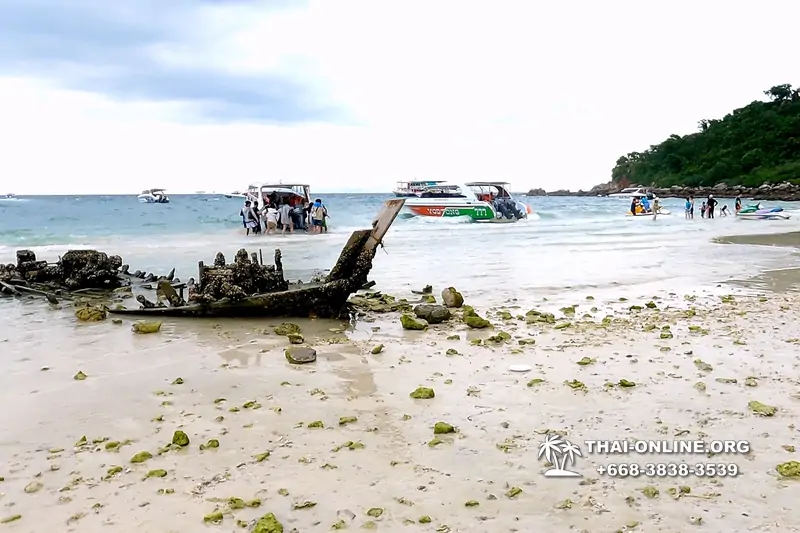 Party Island морская экскурсия по островам Ко Пхай и Ко Сак в Паттайе Тайланде фотография 57