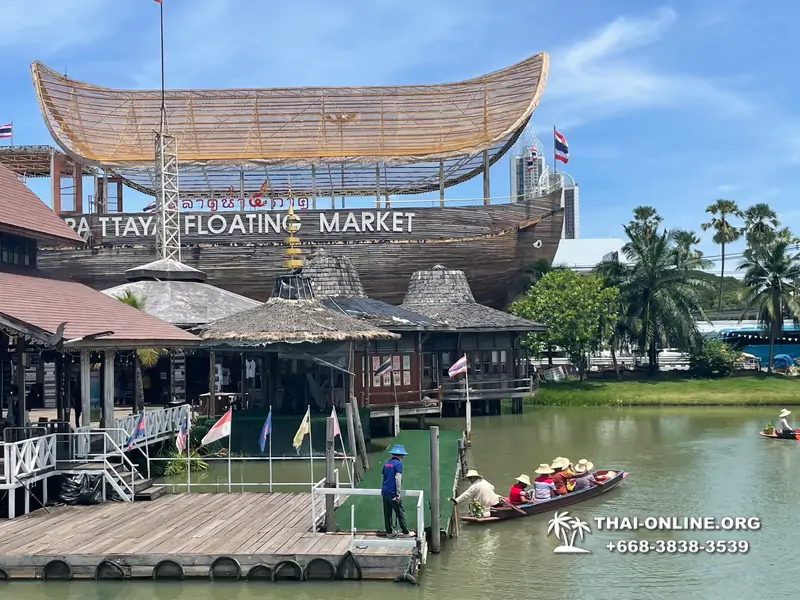 Pattaya Floating Market экскурсия Плавучий рынок в Паттайе - фото 8