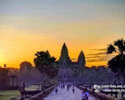 Путешествие из Тайланда в Камбоджу, Ангкор Ват - фотография 34