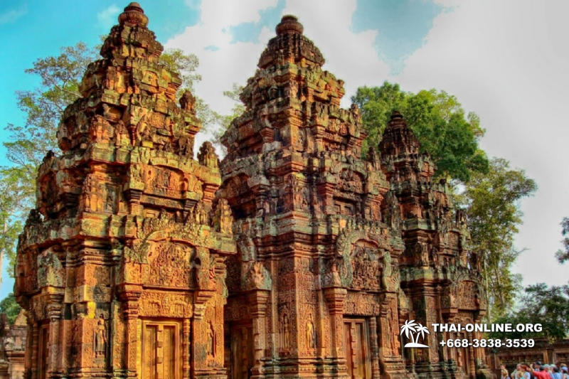 Путешествие из Тайланда в Камбоджу, Ангкор Ват - фотография 89