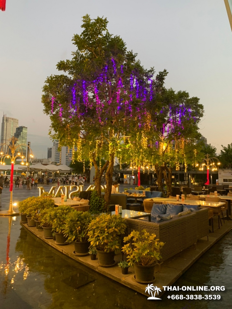 Самые потрясающие виды старинного и современного Бангкока, круиз на новом фешенебельном трёхпалубном лайнере по реке Чао Прайя, пешеходная прогулка по исторической части города - фото 6