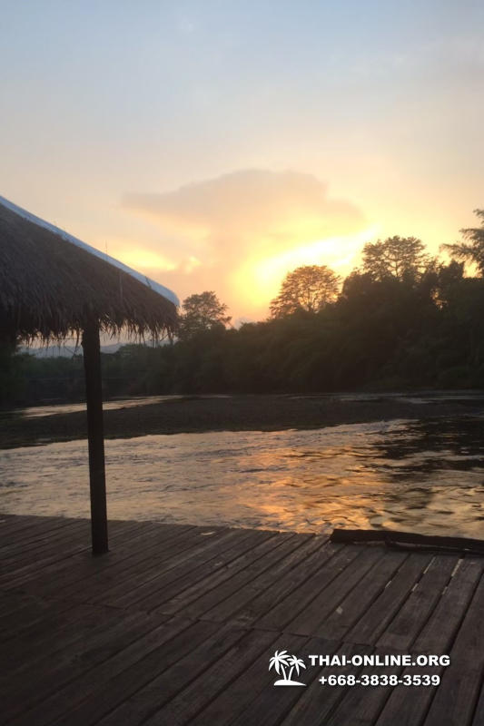 Рай на реке Квай экскурсия компании Seven Countries в Патайе Таиланде фото 8