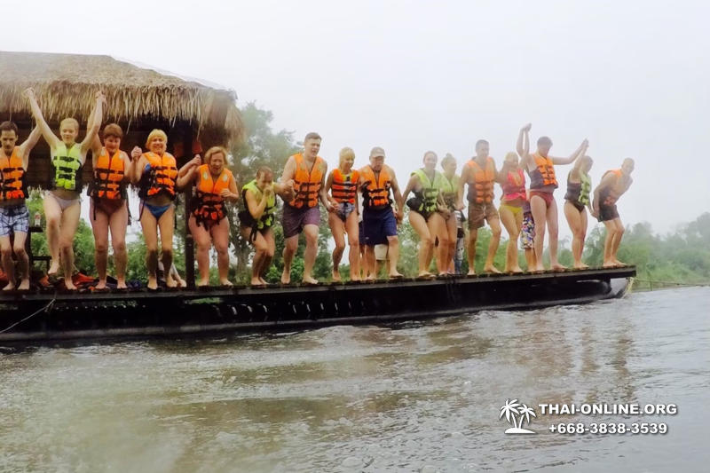 Рай на реке Квай поездка из Паттайи в Таиланде - фото Thai-Online 78