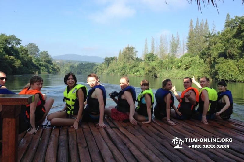 Рай на реке Квай поездка из Паттайи в Таиланде - фото Thai-Online 106