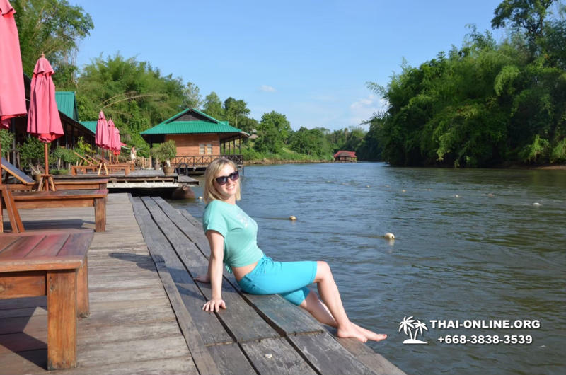 Рай на реке Квай поездка из Паттайи в Таиланде - фото Thai-Online 117
