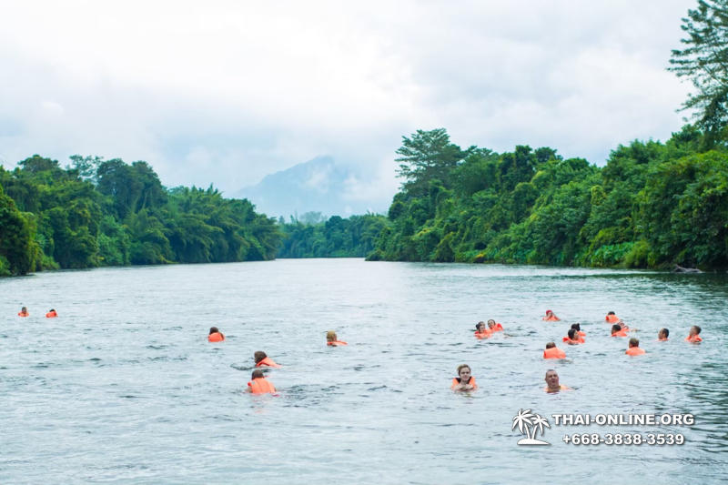 Рай на реке Квай экскурсия компании Seven Countries в Патайе Таиланде фото 16