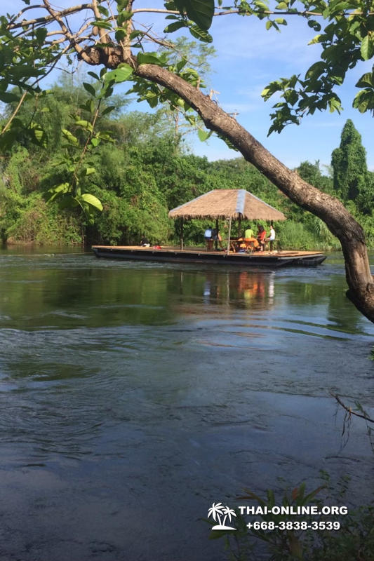 Рай на реке Квай экскурсия компании Seven Countries в Патайе Таиланде фото 15