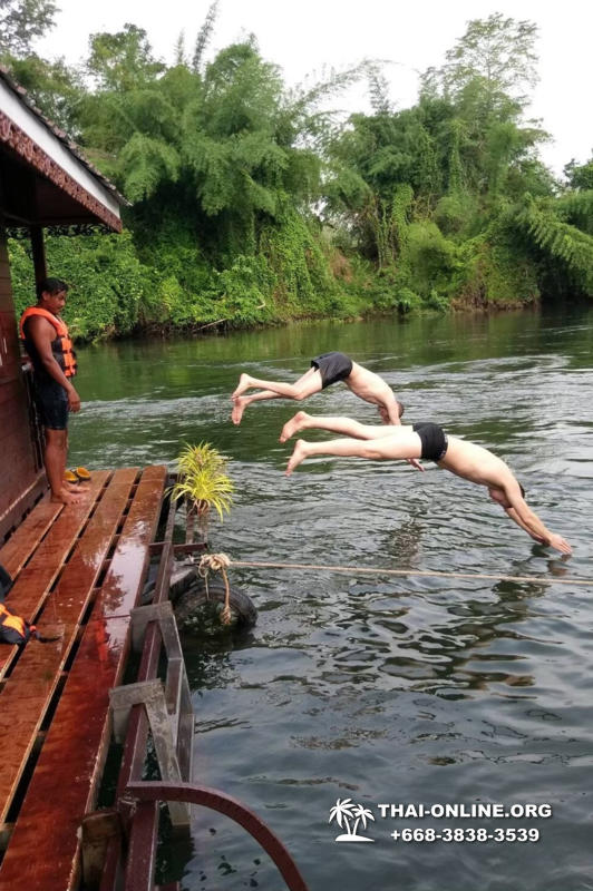 Рай на реке Квай экскурсия компании Seven Countries в Патайе Таиланде фото 4