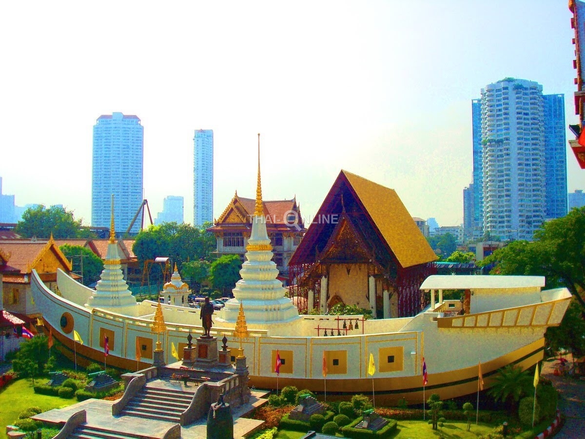 Ват Ян Нава, храм-корабль в Тайланде