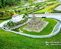 Цена посещения с организованной экскурсией парка Мини Сиам в 2019 году