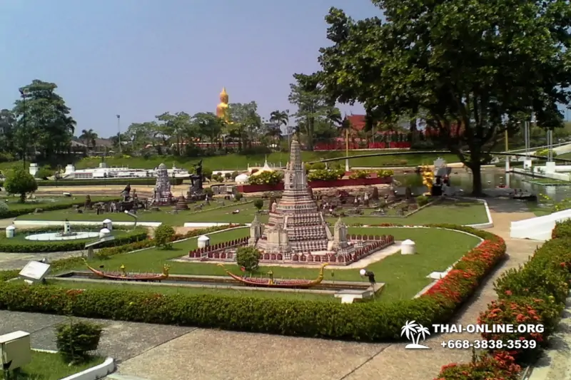 Поездка в Мини Сиам в Паттайе, сад тайских миниатюр - фото 106