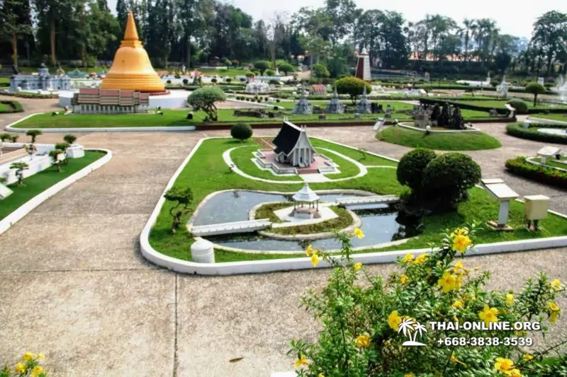Поездка в Мини Сиам в Паттайе, сад тайских миниатюр - фото 105