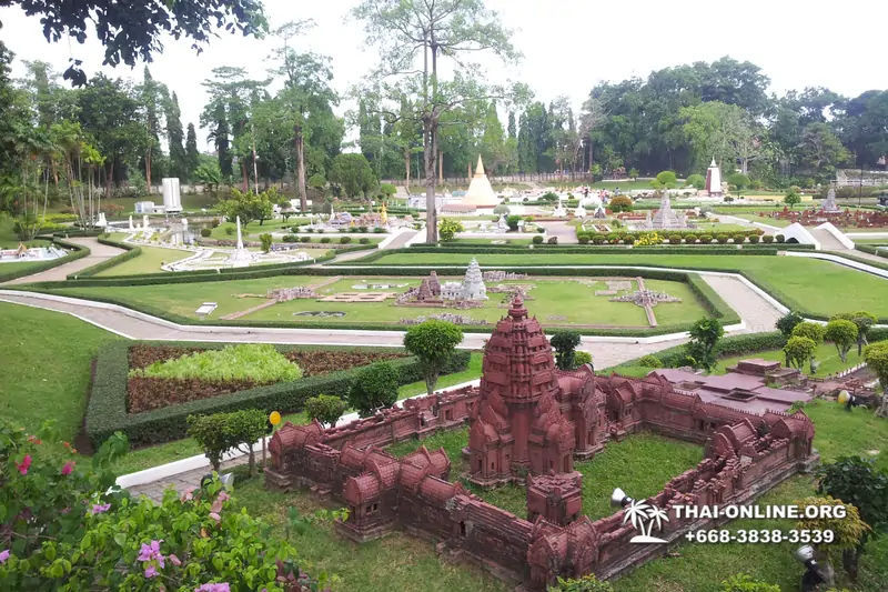 Мини Сиам Парк Миниатюр экскурсия в Паттайе Таиланд - фото 71