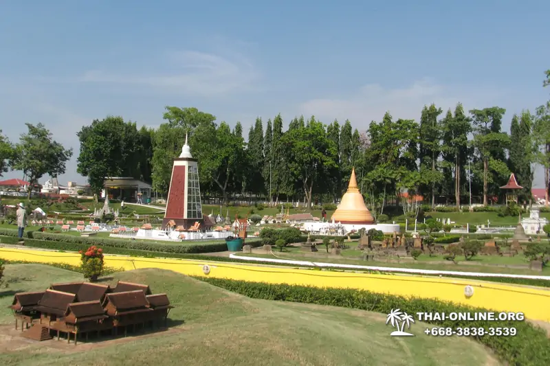 Мини Сиам Парк Миниатюр экскурсия в Паттайе Таиланд - фото 98