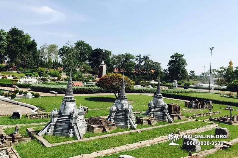 Мини Сиам Парк Миниатюр экскурсия в Паттайе Таиланд - фото 51