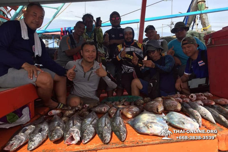Морская рыбалка на крупную рыбу в Тайланде, экскурсии в Паттайе от компании 7 Стран фото 32