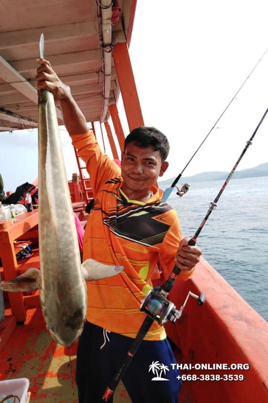 Морская рыбалка на крупную рыбу в Тайланде, экскурсии в Паттайе от компании 7 Стран фото 30