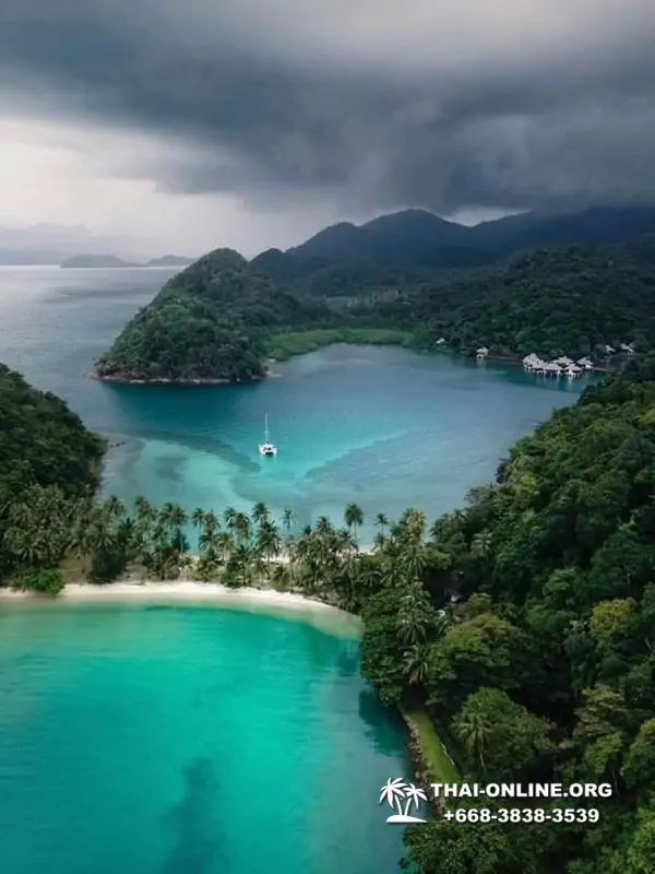 Сиамский Пролив, 5 Островов, Тайская Полинезия экскурсия в Паттайе, отель Тантаван Резорт на Ко Чанг фотография 15