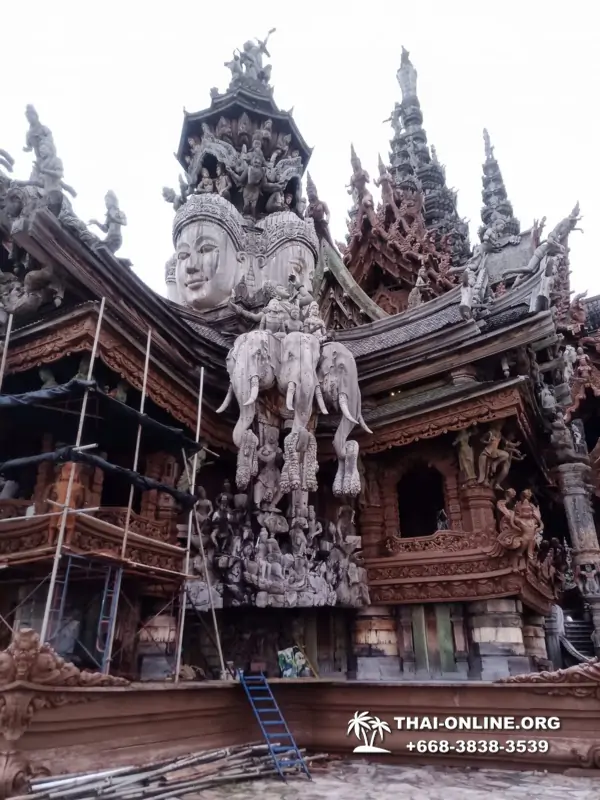 Храм Истины в Паттайе поездка Таиланд Seven Countries фото 42