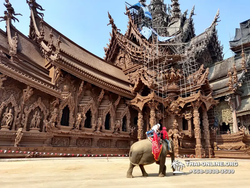 The Sanctuary of Truth Паттайя экскурсия Храм Истины компании Seven Countries в Паттайе Таиланде фото 4