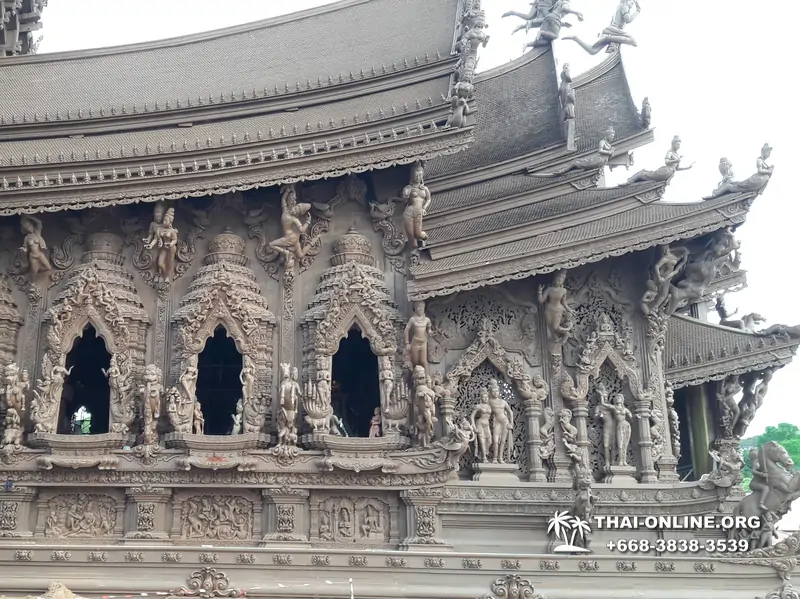 The Sanctuary of Truth Паттайя экскурсия Храм Истины компании Seven Countries в Паттайе Таиланде фото 9
