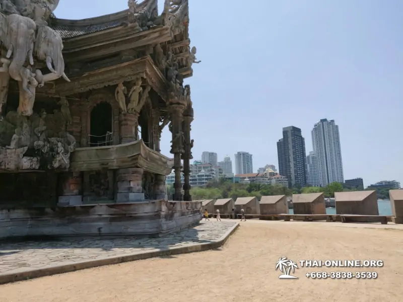 The Sanctuary of Truth Паттайя экскурсия Храм Истины компании Seven Countries в Паттайе Таиланде фото 32