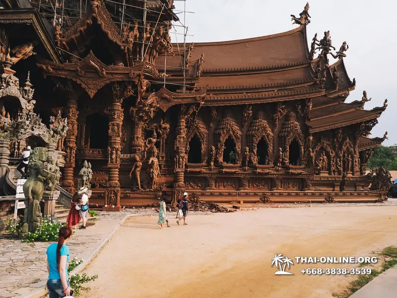 The Sanctuary of Truth Паттайя экскурсия Храм Истины компании Seven Countries в Паттайе Таиланде фото 15
