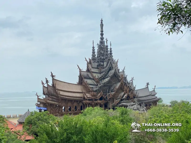 Храм Истины в Паттайе поездка Таиланд Seven Countries фото 40