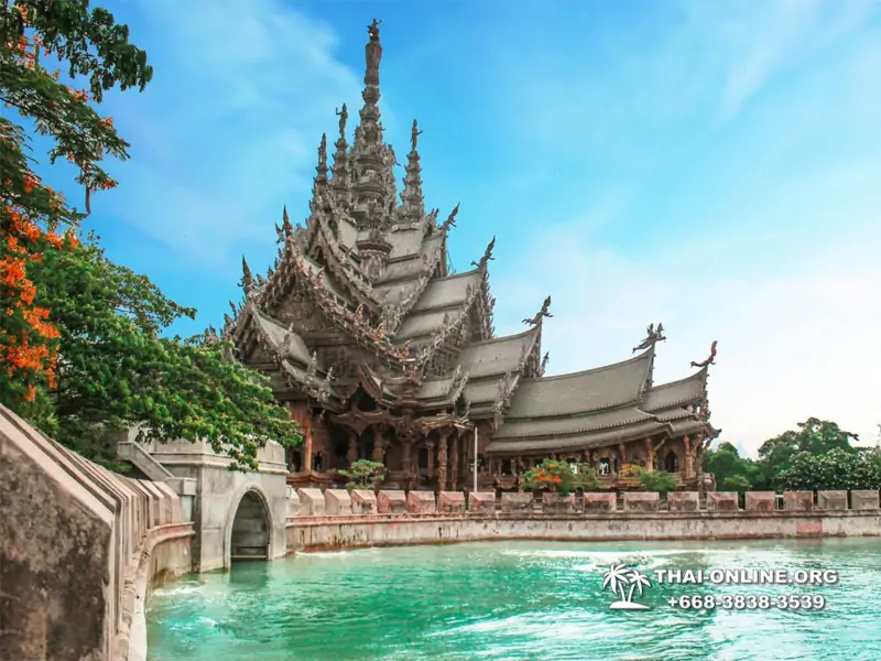 The Sanctuary of Truth Паттайя экскурсия Храм Истины компании Seven Countries в Паттайе Таиланде фото 23