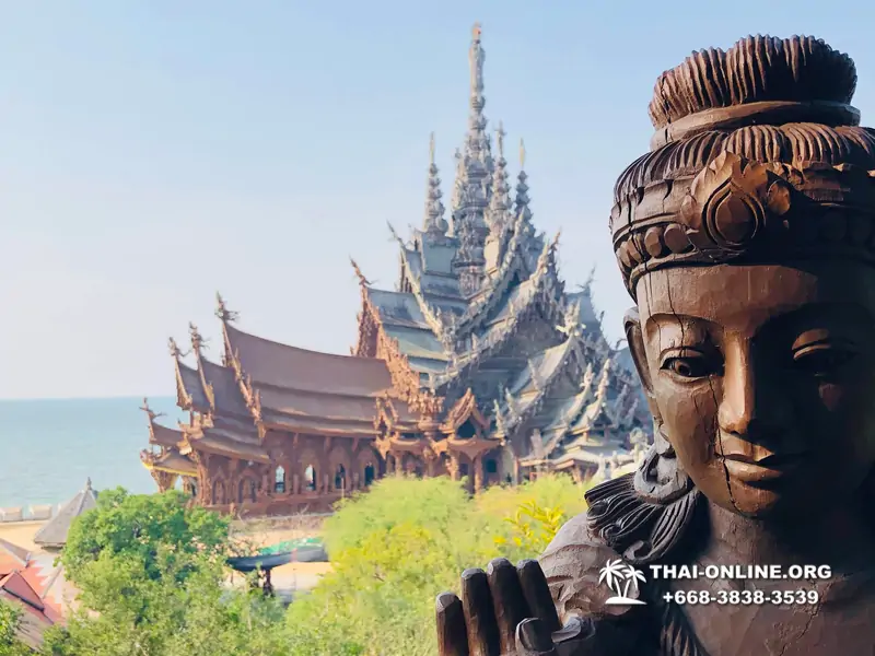 The Sanctuary of Truth Паттайя экскурсия Храм Истины компании Seven Countries в Паттайе Таиланде фото 29