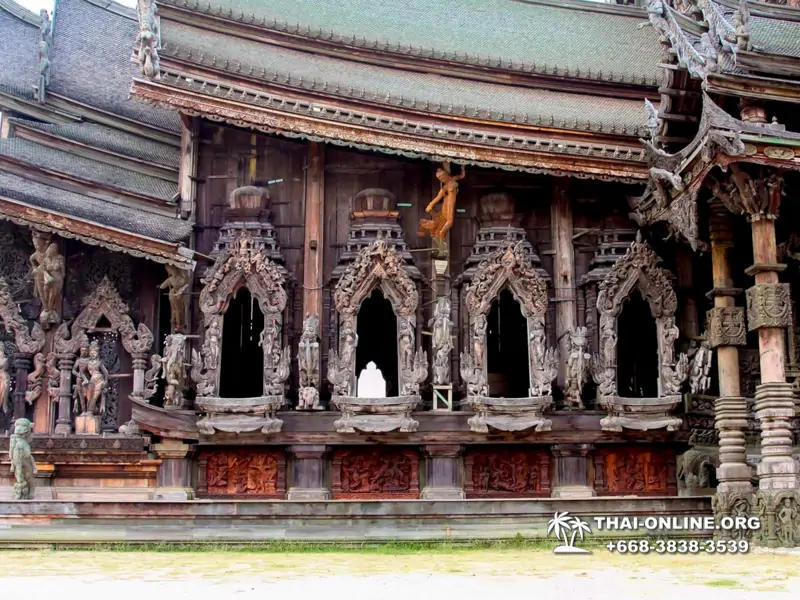 The Sanctuary of Truth Паттайя экскурсия Храм Истины компании Seven Countries в Паттайе Таиланде фото 11