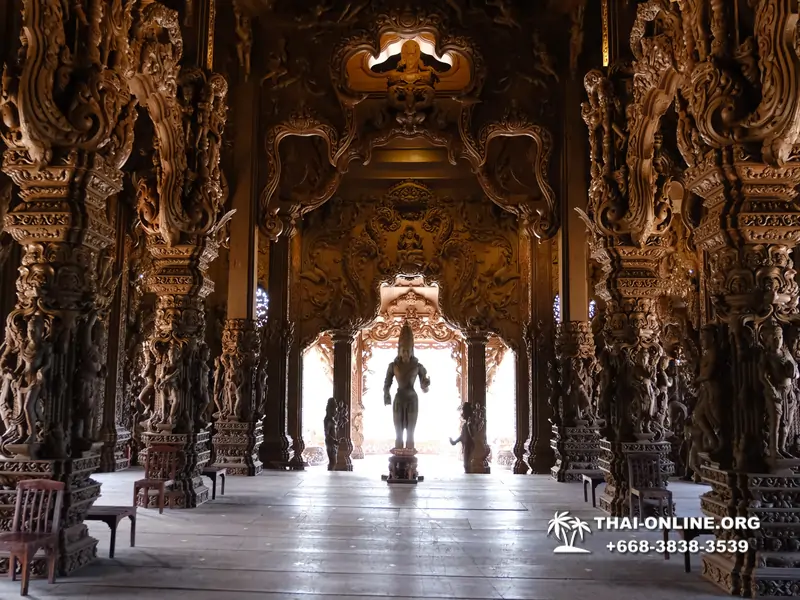 The Sanctuary of Truth Паттайя экскурсия Храм Истины компании Seven Countries в Паттайе Таиланде фото 14