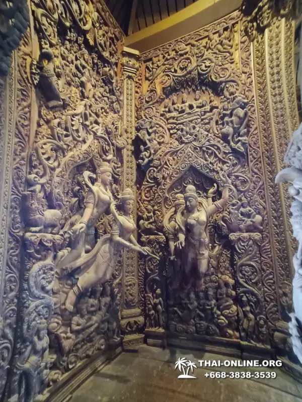 The Sanctuary of Truth Паттайя экскурсия Храм Истины компании Seven Countries в Паттайе Таиланде фото 12