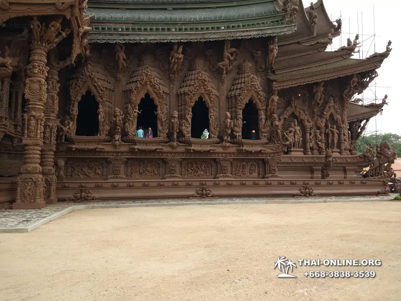 The Sanctuary of Truth Паттайя экскурсия Храм Истины компании Seven Countries в Паттайе Таиланде фото 22