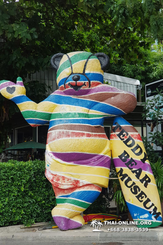 Музей мишек Тедди Паттайя экскурсия Teddy Island компании Seven Countries в Паттайе Таиланде фото 8
