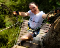 Tarzan Flight TreeTop Trail and Tarzan Adventure Pattaya Таиланд 68