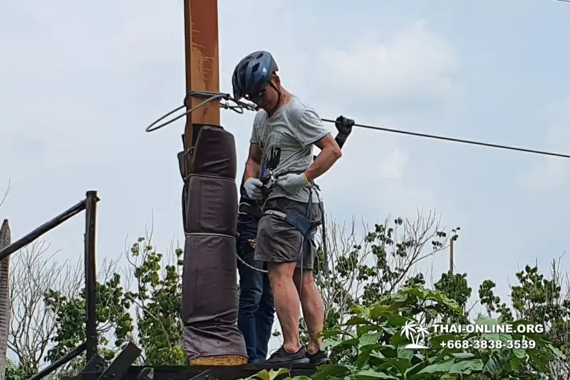 Tarzan Flight TreeTop Trail and Tarzan Adventure Pattaya Таиланд 63
