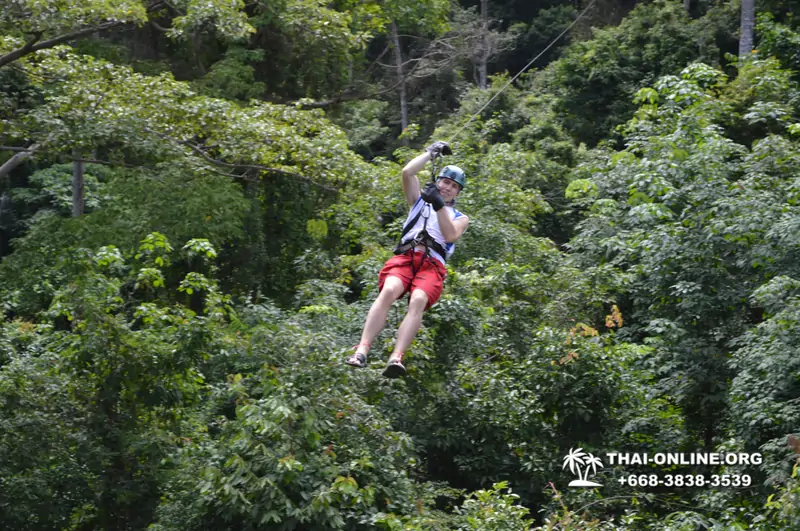 Полет Тарзана Tree Top Trail и Tarzan Adventure в Паттайе фото 24