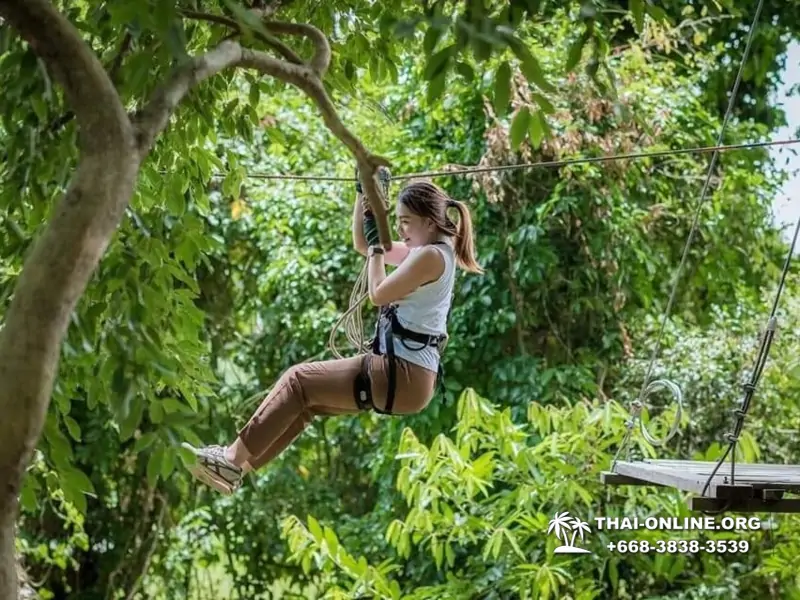 Полет Тарзана Tree Top Trail и Tarzan Adventure в Паттайе фото 35