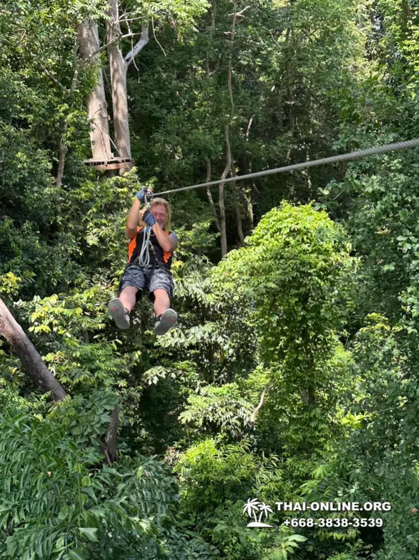 Tarzan Flight TreeTop Trail and Tarzan Adventure Pattaya Таиланд 13